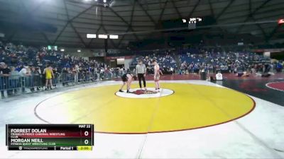 190 lbs Round 1 - Morgan Neill, Fitness Quest Wrestling Club vs Forrest Dolan, Franklin Pierce Cardinal Wrestling Club