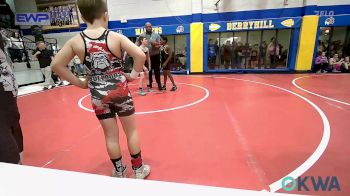 80 lbs Semifinal - Kade Church, Skiatook Youth Wrestling vs Tracer Mead, Eufaula Ironheads Wrestling Club