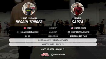 Lucas Luciano Bessin Torres vs James Garza 2026 ADCC Miami Open