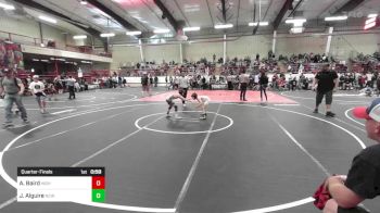 66 lbs Quarterfinal - August Baird, High Elevation Wrestling Club vs Jd Alguire, New Mexico Bad Boyz