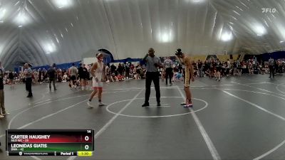 130 lbs Round 4 (8 Team) - Leonidas Giatis, DWA vs Carter Haughey, Silo WC