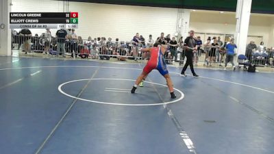 150 lbs Consi Of 64 #2 - Lincoln Greene, SC vs Elliott Crews, VA