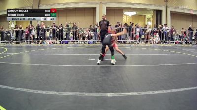 50 lbs Consi Of 16 #2 - Landon Dailey, Nebraska Wr Ac vs Diego Coor, Manu Wr Ac