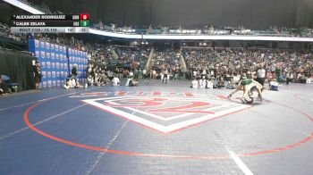 7A 144 lbs Cons. Semi - Alexander Rodriguez, Cardinal Gibbons vs Caleb Zelaya, Cuthbertson High School