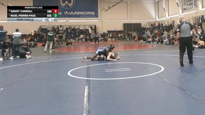 126 lbs Semifinal - Grady Carroll, Simsbury vs Mael Pierre-Paul, Bunnell