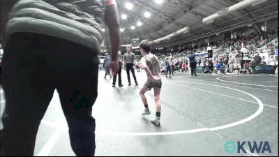 55 lbs Round Of 64 - Laylen Parish, Wagoner Takedown Club vs Bear Bryan, Coweta Tiger Wrestling