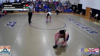 163-168 lbs Round 1 - Paige Ward, Gladiators vs Dunlap Darran, Hampton
