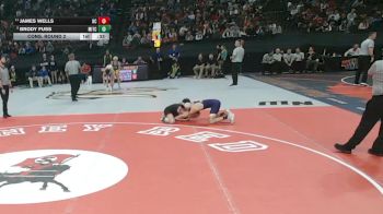 Cons. Round 2 - James Wells, Battle Creek vs Brody Fuss, Mitchell