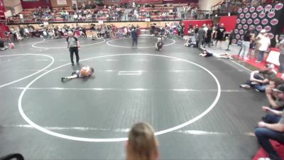56 lbs Cons. Sub-semis - Carter Dally, Hawk Wrestling Club vs Cort Lammers, Kimberly Bulldog Wrestling Club