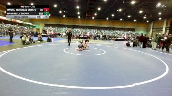 130 lbs Consolation - Magali Terrazas-Arzate, Liberty vs Marabelle Brown, Wasatch