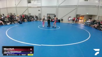 106 lbs Round 2 (4 Team) - Bella Salas, Arkansas Silver vs Lillian Prendergast, North Carolina