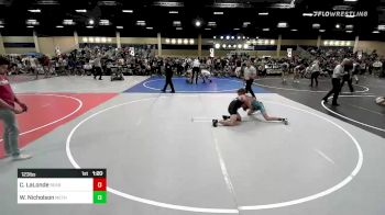 123 lbs Round Of 32 - Chris LaLonde, Bear Cave WC vs Wyatte Nicholson, Methods