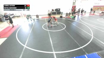 100-105 lbs Round 5 - Reyna Geronimo, 951 WC vs Camila Alfaro, Downey High School