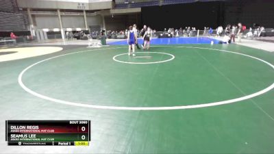 87 lbs 2nd Place Match - Seamus Lee, Askeo International Mat Club vs Dillon Regis, Askeo International Mat Club