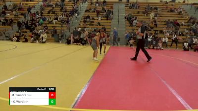 80 lbs Cons. Round 3 - Kash Ward, Grapplers vs Maddix Samora, Owatonna Wrestling Academy