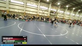 55 lbs Cons. Round 2 - Knox Woodward, Wasatch Wrestling Club vs Roczen Davies, Elite Wrestling