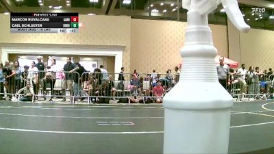 78 lbs Consi Of 8 #2 - Marcos Ruvalcaba, Garden City HS vs Cael Schlueter, Rough House