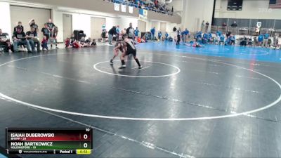 102 lbs Semis (4 Team) - Isaiah Duberowski, BHVPP vs Noah Bartkowicz, Holdingford