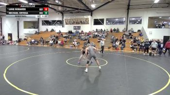 157 lbs Semifinal - Luke Robards, Indianapolis vs Michael Ortega, Unattached-Indianapolis