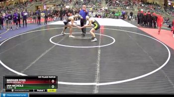 154 lbs Placement (4 Team) - Bridger Foss, South Medford vs Ian Nichols, Aloha