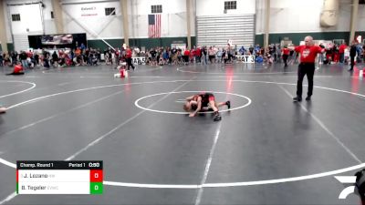 55 lbs Champ. Round 1 - Jocelynn Lozano, Holly Wildcats vs Bobby Tegeler, Elkhorn Valley Wrestling Club