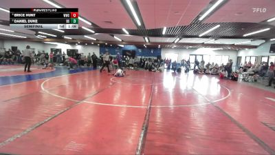 80 lbs Semifinal - Daniel Duke, Declo Stingers vs Brice Hunt, Weiser Wrestling Club