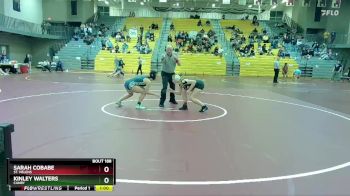 115 lbs Cons. Round 4 - Kinley Walters, Canby vs Sarah Cobabe, St. Helens