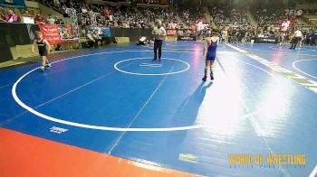 76 lbs Round Of 32 - Mason Rivera, Topeka Blue Thunder vs Garrett Moore, Wentzville Wrestling Federation