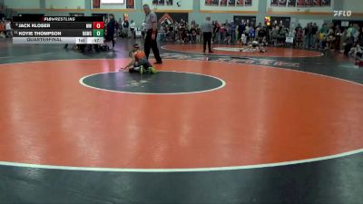 70 lbs Quarterfinal - Jack Kloser, Marion Wolves vs Koyie Thompson, Big Game Wrestling Club