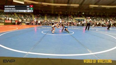76 lbs Round Of 16 - Haze Dunkin, Nebraska Boyz vs Quentin Neal, Greater Heights Wrestling