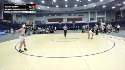 108 lbs Finals (4 Team) - Mason Murphy, Minisink Valley vs Michael Perez-Palacios, Farmingdale Sr High