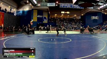 150 lbs Cons. Round 4 - Noah Ayers, Westfield vs Sebastian Blumberg, St Joseph Metuchen