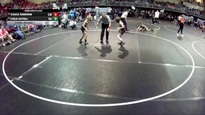 75 lbs Cons. Round 1 - Cole Axtell, FoxFit vs Caule Gibbons, Crawford Jr. Wrestling