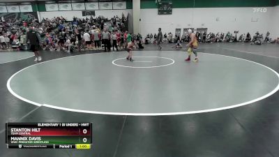 Round 1 - Stanton Hilt, Team Central vs Mannix Davis, WWC Predator Wrestling