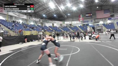 145 lbs Consolation - Layla Svingen, Great Falls Bison vs Isabella Medrud, Great Falls Bison