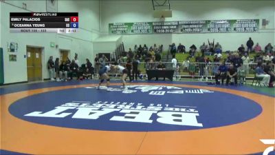 103 lbs Cons. Round 2 - Oceanna Yeung, Cerritos College vs Emily Palacios, Santa Ana College