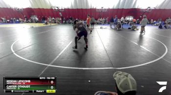 152-155 lbs Round 3 - Kesean Lipscomb, White Bear Lake vs Carter Othoudt, Princeton