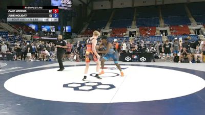 175 lbs Cons. Sub-rd Of 32 - Cale Nedens, Montana vs Jude Holiday, California