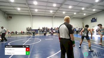 126 lbs Rr Rnd 5 - Kale Fruits, Bristow Youth Wrestling vs Talon Flynn, Brushy Wrestling Club