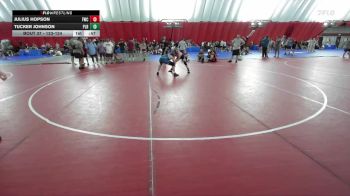 123-124 lbs Round 3 - Julius Hopson, FZ Wrestling Club vs Tucker Johnson, Pequot Lakes/Pine River-Backus