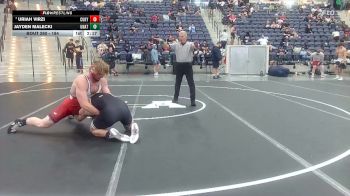 184 lbs Cons. Round 2 - Uriah Virzi, Cumberlands (Ky.) vs Jayden Malecki, Unattached