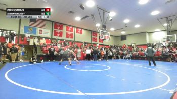 215 lbs Round Of 32 - Jose Montejo, East Central HS vs Jaylin Lindsey, Henryetta HS