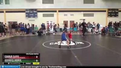 62 lbs 5th Place Match - Dominick Agnew, Princeton Wrestling Club vs Charlie Cloyd, Contenders Wrestling Academy