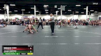 120 lbs Round 1 (6 Team) - Brendon Tobin, Outsiders WC vs Chase Martino, Orchard South WC