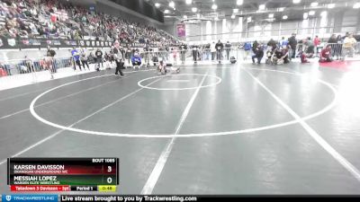 62 lbs Semifinal - Messiah Lopez, Warden Elite Wrestling vs Karsen Davisson, Okanogan Underground WC