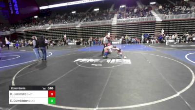 81 lbs Consolation - Koe Jaramillo, Eastside United vs Everett Dumbleton, Bear Cave