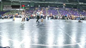 141 lbs Placement (4 Team) - Josh Vasquez, Grand Valley State vs Colton Hush, Minnesota State