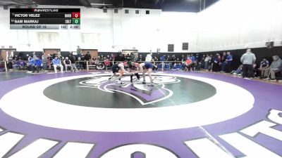 138 lbs Round Of 16 - Victor Velez, Danbury vs Sam Markaj, Shelton
