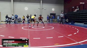 133 lbs Cons. Round 4 - Jameer McCrae, Emmanuel College vs Gavin Mastrangelo, Emmanuel College