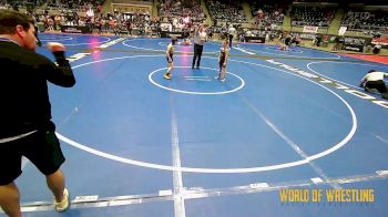 58 lbs Round Of 32 - Hudson Smith, Salina Wrestling Club vs Garrett Raley, Scorpions